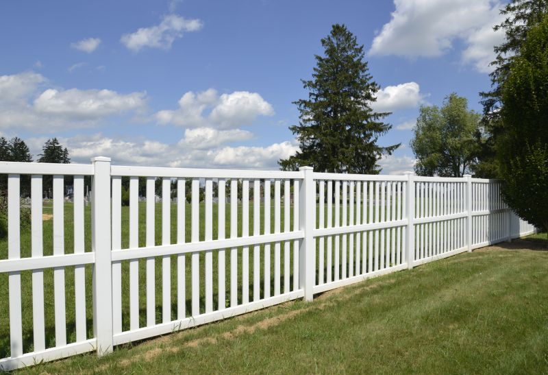 Close-up of Vinyl Fence Material